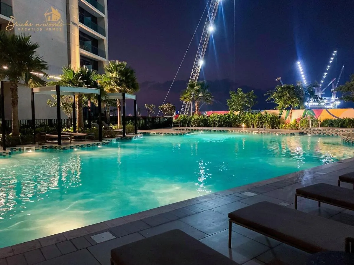 Magnificent Canal View 2 Bhk 6 Pax Dubai Vakantiehuis
